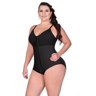 

〖Follure〗Women Seamless Firm Control Shapewear Faja Open Bust Bodysuit Body Shaper