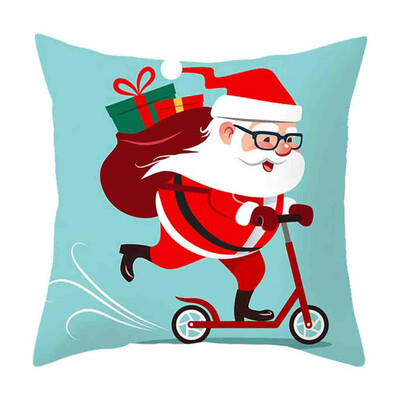 

Siaonvr Christmas Pillow Cover Decor Pillow Case Sofa Waist Throw Cushion Cover