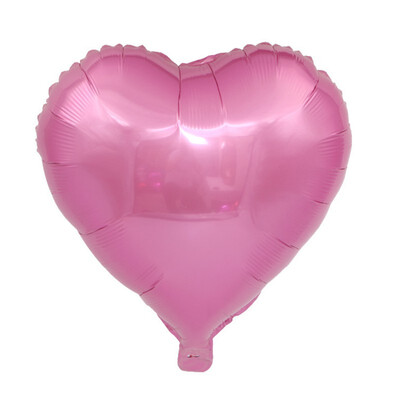 

18 Inch 50pcsset Heart-shaped Aluminum Foil Balloon Wedding Room Party Decoration Love Aluminum Film Balloon