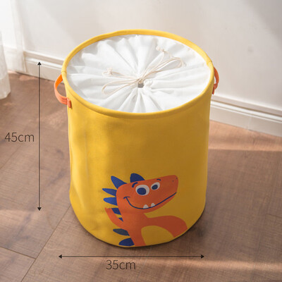 

〖Follure〗Eva Double Thickness Cartoon Cloth Art Folding Toy DirtyClothes Storage Basket