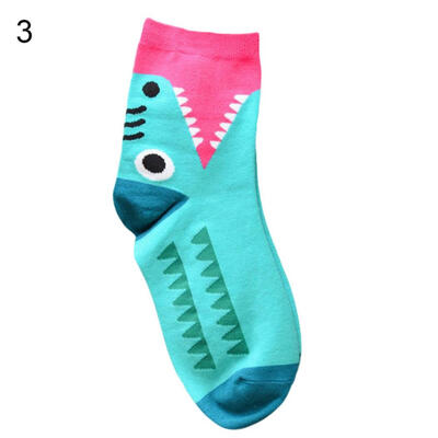 

Fashion Women Adult Big Kid Cartoon Animals Cotton Socks Mid-calf Long Socks