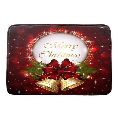 

〖Follure〗Christmas HD Printed Non-Slip Bath Mat Absorbent Home Decor B