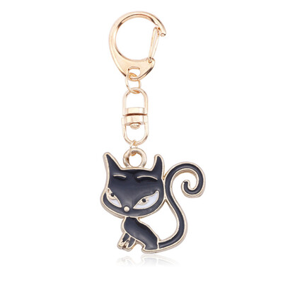 

Cartoon Enamel Plant Animal Keychain Star Moon Potted Plants Watermelon Cat Ghost Mermaid Kay Chain Holder