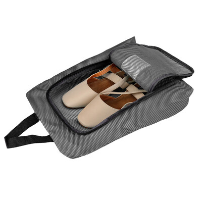 

〖Follure〗Portable Travel shoe bag Zip view window Pouch Storage waterproof Organizer