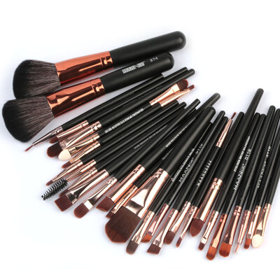 

Toponeto 27Pc Makeup Brushes Set Powder Foundation Eyeshadow Eyeliner Lip Cosmetic Brush