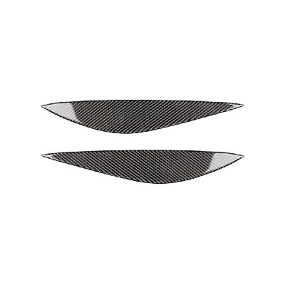

Carbon Fiber Car Headlight Eyebrow Eyelid Trim Headlamp Eyebrow Stickers For Mercedes Benz W204 Pre-Facelift 2008-2011