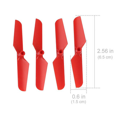 

Tailored 4PCS Propellers Blades Accessories Spare Part For Syma X11 X11C Aircraft