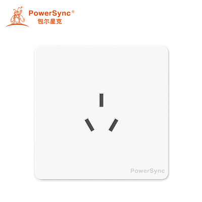 

Baoer Xingke Ming type 86 standard three-hole 16A air conditioning socket white PowerSync AESMA4N9