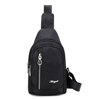 

Waterproof nylon casual breast bag lady slanting canvas single shoulder bag sport bag travel bag tide