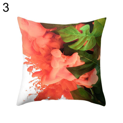 

Flower Monstera Leaf Throw Pillow Case Cushion Cover Sofa Bed Car Office Decor