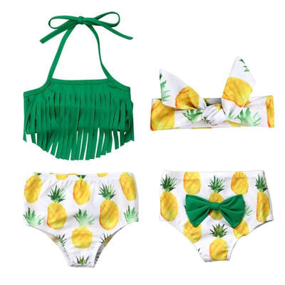 

Newborn Baby Girl Tassel Top Shorts Swimwear Swimsuit Bathing Suit Beachwear