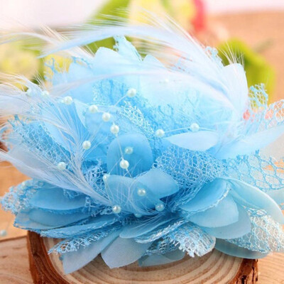 

Wedding Multi Style Flower Feather Bead Corsage Hair Clips Hairband&Pin