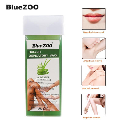 

Blue ZOO 100g Roller Depilatory Wax Epilator Arm Leg Armpit Body Hair Removal Wax