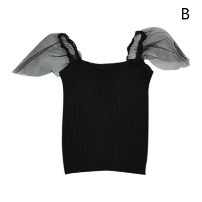 

Women Fashion Concise Casual All-match Solid Color Slim Fit Sexy Short Style Camisole Top