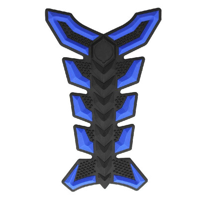 

Universal Motorcycle 3D Rubber Gas Oil Fuel Tank Pad Protector Decal Sticker New