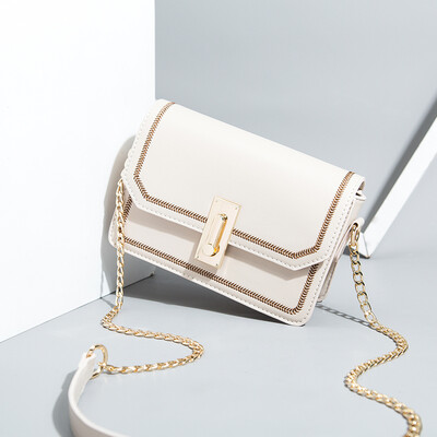 

Summer ins chain lady bag on the Chao Korean version of Baitao students one shoulder inclined Bag Fashion