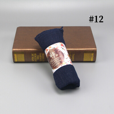 

2018 new monochrome cotton&linen scarves new hairy hooded headband Yunnan literary travel shawl wholesale