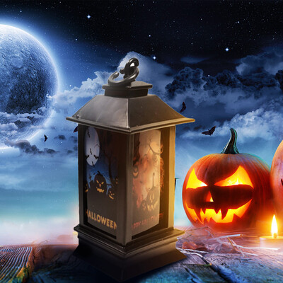 

Siaonvr Halloween Atmospheres Decorative Props Plastic Glowing Night Light