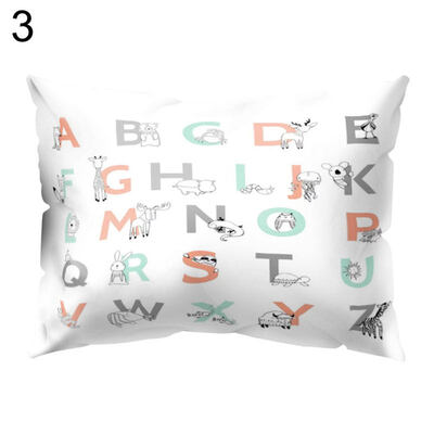 

Letter Potato Circle Cactus Pillow Case Cushion Cover Sofa Bed Car Office Decor