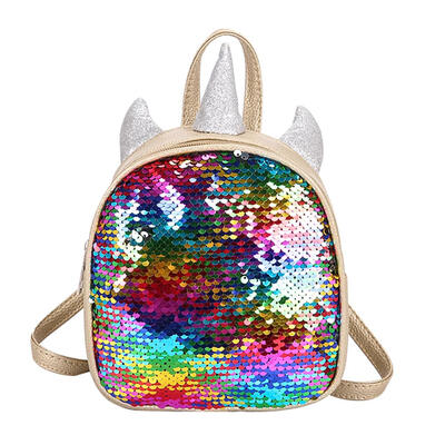 

Small Sequins Backpacks Women Travel Rucksacks Teenage Girls Shoulder Bags