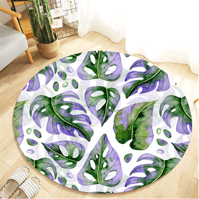 

Gobestart Botany Elements Blanket Round Bathroom carpet 55cm