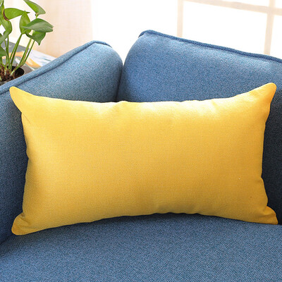 

〖Follure〗Rectangle Cushion Cover Silk Throw Pillow Case Pillowcase