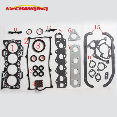 

FOR DAIHATSU APPLAUSE I CHARADE FEROZA HCE HDE HCE HDC Engine Parts Full Set Engines seal gasket 04111-87127-000 50120700