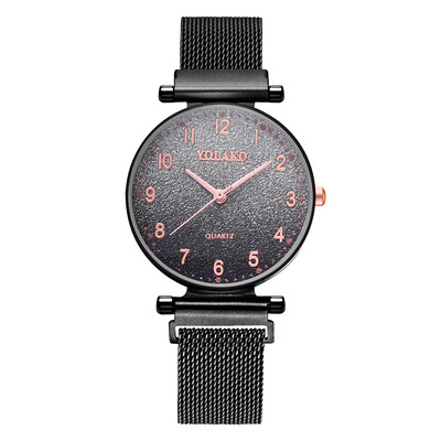 

Luxury Women Watches Dial Ladies Fashion Quartz Wristwatch Magnetic Buckle Strap Clock Casual Dress Gift Reloj Mujer 50