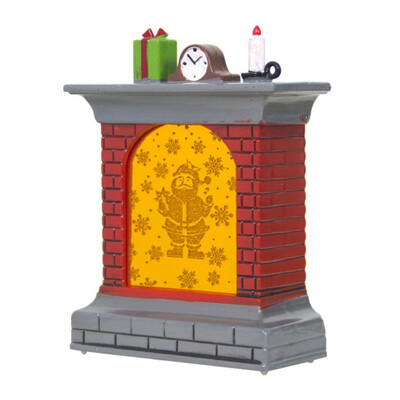 

Fireplace Design Christmas Decorations Home Lantern Led Lamp Decoration New Year Holiday Ornaments Gifts