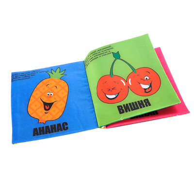 

Tailored Soft New Cloth Baby Intelligence Development Learn Picture Cognize Book