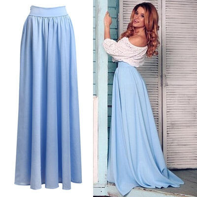 

Women Summer Boho Long Maxi Dress Evening Cocktail Skirts Beach Dresses Sundress