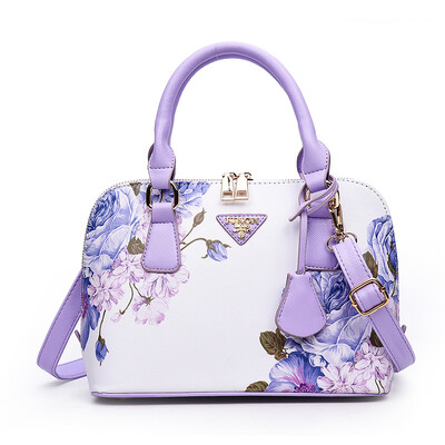 

New womens bag printing blue&white porcelain shell bag fashion single shoulder diagonal package tide multicolor handbag bag