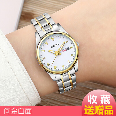

Korean fashion watches female students Korean version of simple retro casual atmosphere mens watches lovers watches a pair
