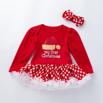 

Cute Newborn Kids Baby Girl Outfits Long Sleeve Romper Bodysuit Tutu Pants Dress