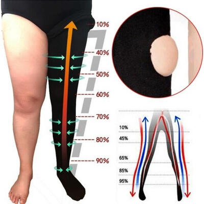 

1 Pair Women Slim Tights Compression Stockings Pantyhose Varicose Veins Pantyhose FatCalorie Burn Leg Shaping Stocking