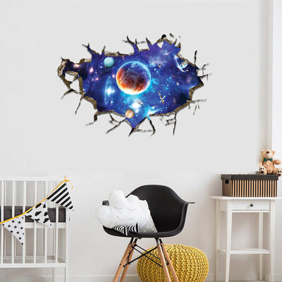 

Siaonvr 3D Window View Wall Sticker Removable Vinyl Art Room Decal Mural Home Decoration