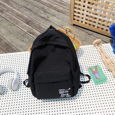 

Bag female Korean high school backpack 2019 new wild junior high school students campus large capacity backpack computer bag