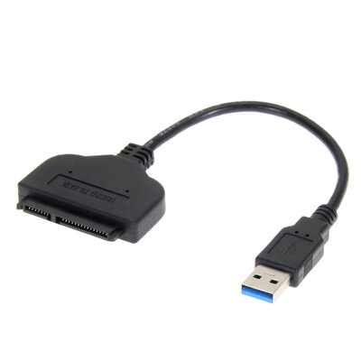 

USB 30 to SATA 22 Pin 25Inch Hard Disk Driver SSD Adapter Cable Converter