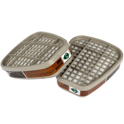 

3M 6005CN filter box protects formaldehyde&organic vapor 2 package