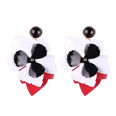 

Beauty Special Design Big Flower Shaped Earrings Jewelry Dangle Drop Earring