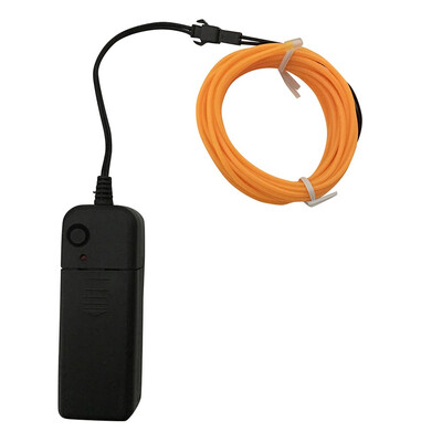 

Siaonvr Flexible LED Light EL Wire String Strip Rope Glow Decor Neon Lamp USB Controlle
