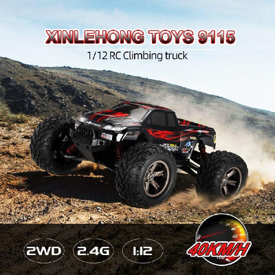 

XINLEHONG TOYS 9115 24GHz 2WD 112 40kmh Electric RTR High Speed Climbing Truck Big Foot RC Car