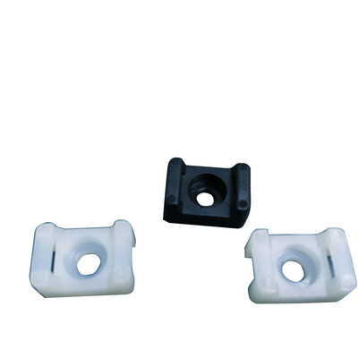 

RUO LAN Saddle-shaped cable tie holder nylon cable tie holder suction cup positioning piece
