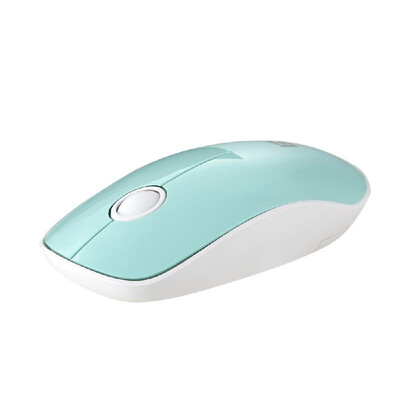 

FD V8 24G Wireless Mute Mouse Plug & Play Slim Mice Optical Tracking Power Saving Smooth Scroll Wheel for Laptop PC Pink