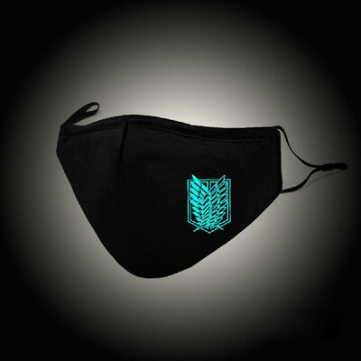 

Cool Mask Luminous Mouth Mask Fashionanble Cotton Face Mouth Mask Anti Dust Unisex