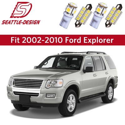 

17x White LED Bulbs Interior Light Package Kit Deal For Ford Explorer 2002-2010