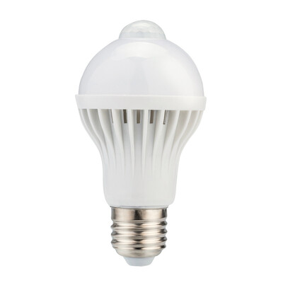 

Gobestart E27 LED PIR Motion Sensor Infrared Auto Energy Saving Light Lamp Bulb