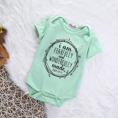 

Newborn Infant Baby Girls Clothes Cotton Bodysuit Romper Jumpsuit Outfits 0-18M