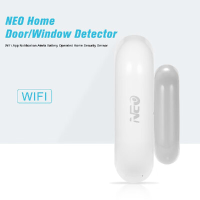 

NEO Home DoorWindow Detector WiFi App Notification Alerts Battery Operated Home Security Sensor