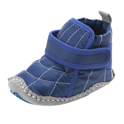 

Infant Baby Baby Girls Shoes Solid Soft Warm Crib Anti-slip Winter Shoes Boot